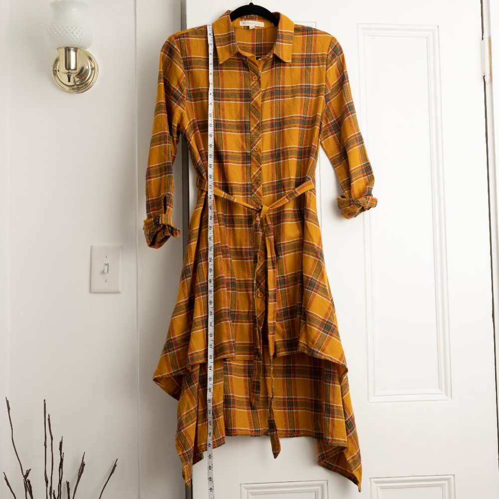 Hot & Delicious Hi-Lo Autumn Plaid Tunic/Dress